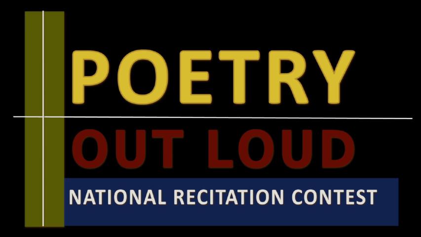 Poetry Outloud Part One